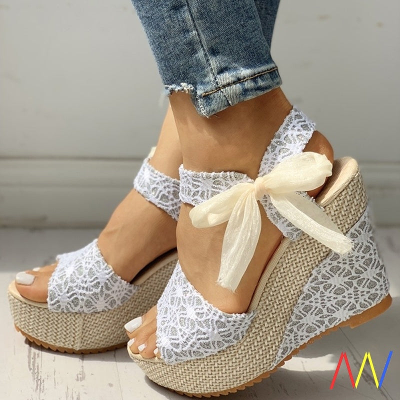 Women Summer Shoes Wedges Sandals Party Platform High Heels