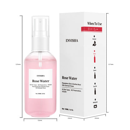 Household Women's Skin Care Products Rose Water