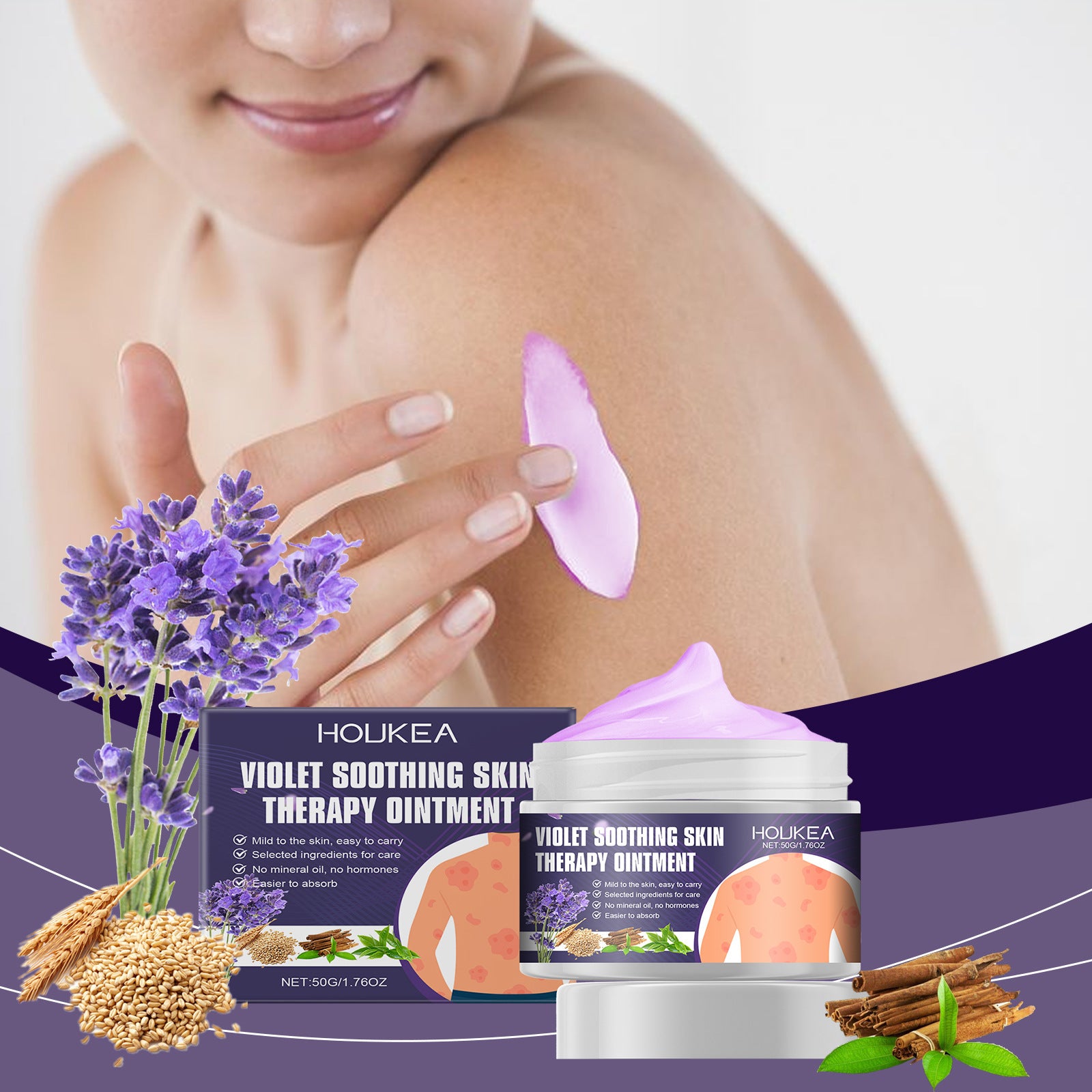 Violet Skin Care Soothing Cream