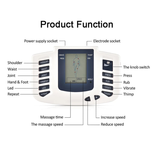 Full Body Tens Acupuncture Electric Therapy Massager Relax Muscle Therapy - My Store