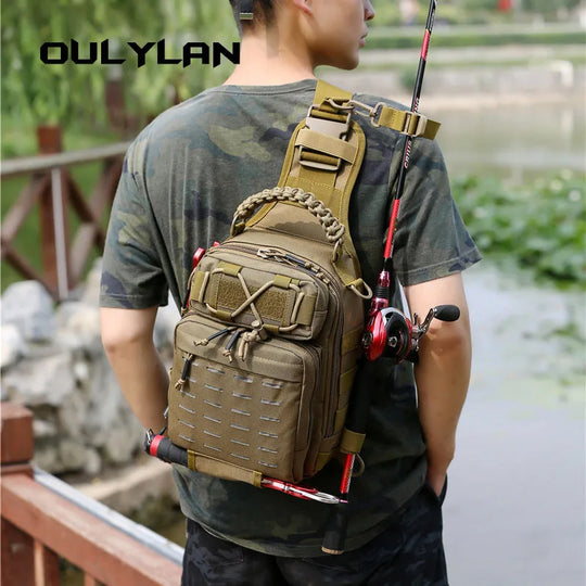 Outdoor Shoulder Military Bag Unisex