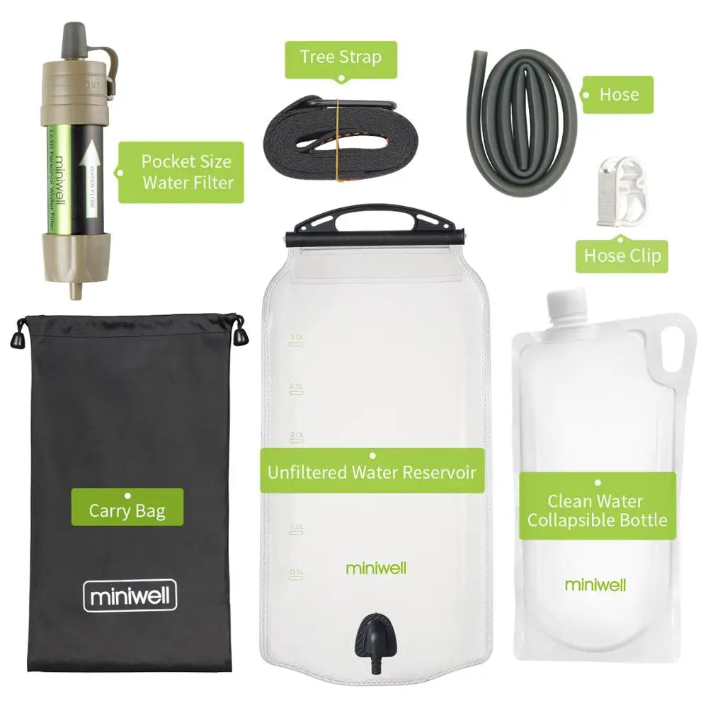 Outdoor Gravity Water Filter