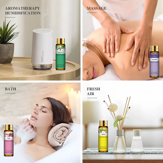 9pcs 10ml Diffuser Aroma Oil