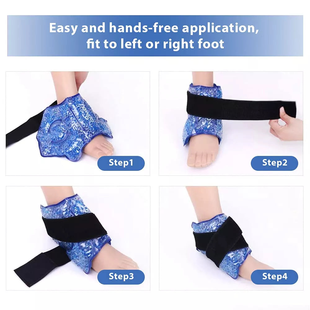 Reusable Ankle Brace Ice Pack