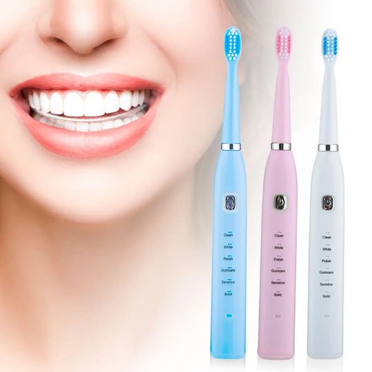 Electric Toothbrush USB Rechargeable Professional 6 Modes