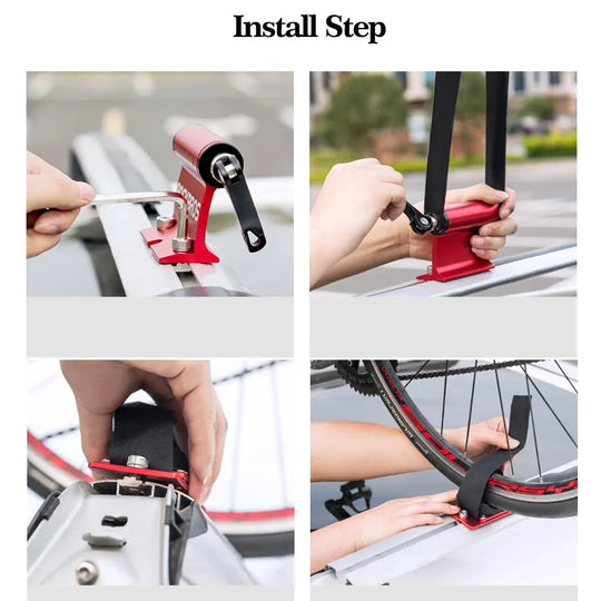 Bike Bicycle Car Rack Carrier Quick-release Alloy