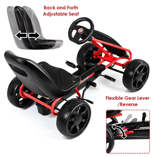 Pedal Go Kart Kids Unisex