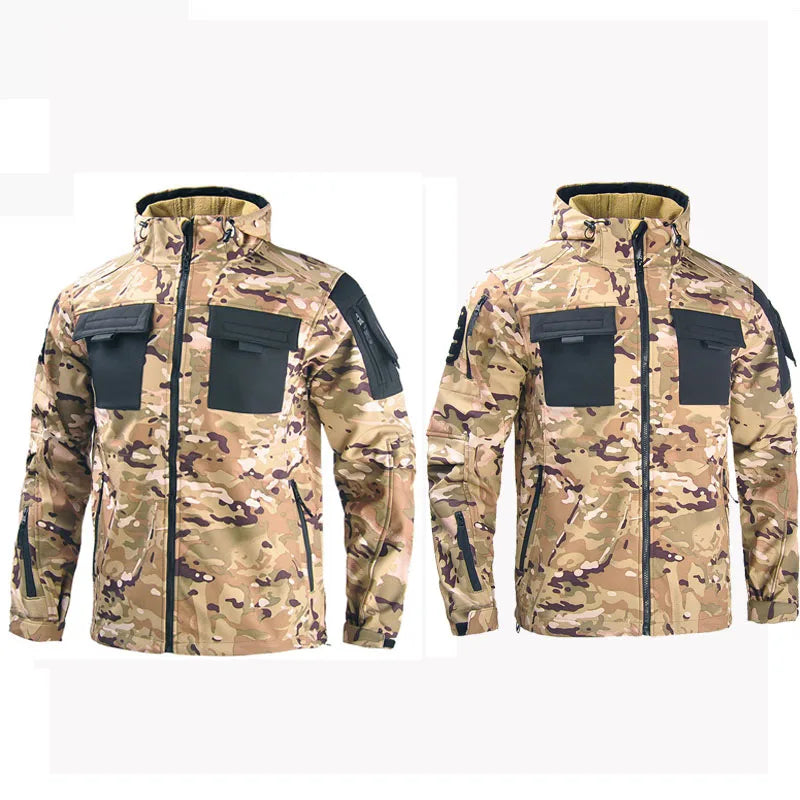 Military Hiking Windbreaker