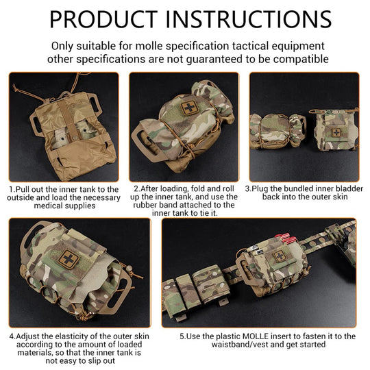 Rapidly Deploy First Aid Kit Pull-Out Separation