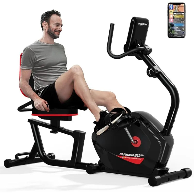 Bluetooth Recumbent Exercise Bike with Arm Exerciser - My Store