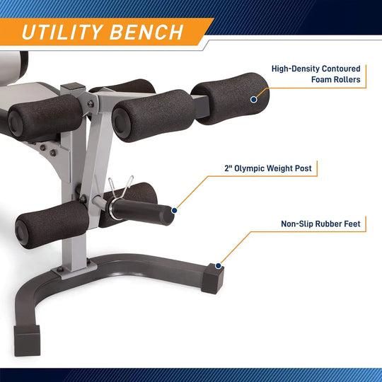 Deluxe Cage System with Weightlifting Bench