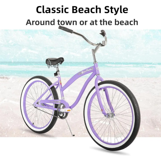 24" Beach Cruiser Bike