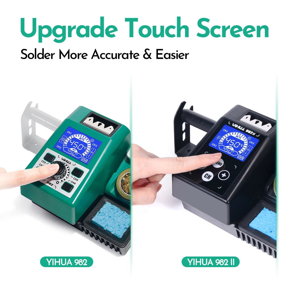 YIHUA 982-II Touch Screen C245 Electronic Soldering Iron Station