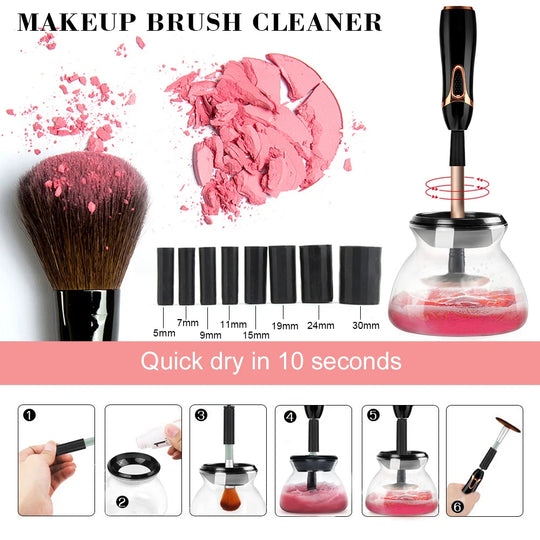 Makeup Brush Cleaner and Dryer Automatic Clean Make Up Brushes - My Store