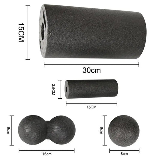 Yoga Massage Roller & Fitness Ball