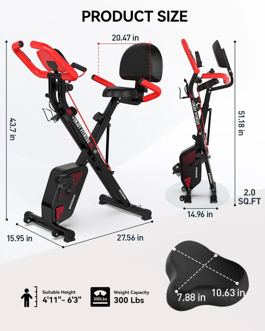 GSF Folding Exercise Bike