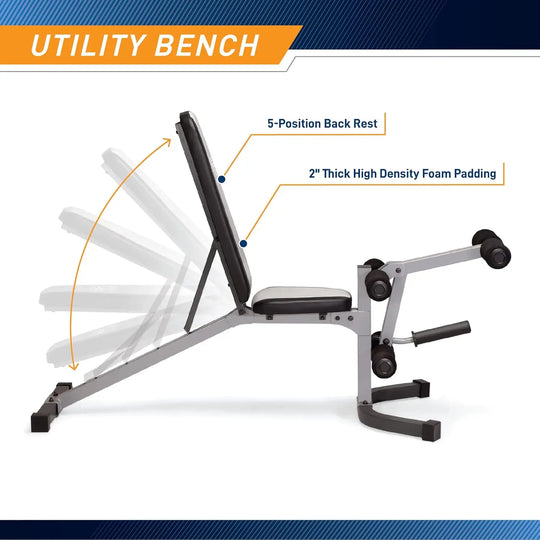 Deluxe Cage System with Weightlifting Bench