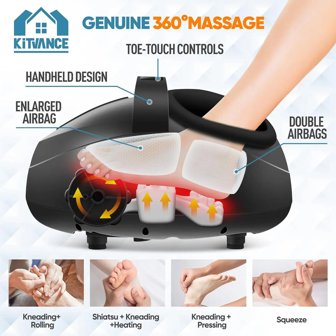 Foot Massager Heating Therapy