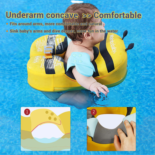 Baby Float With Crotch Strap & Inflation-free - My Store