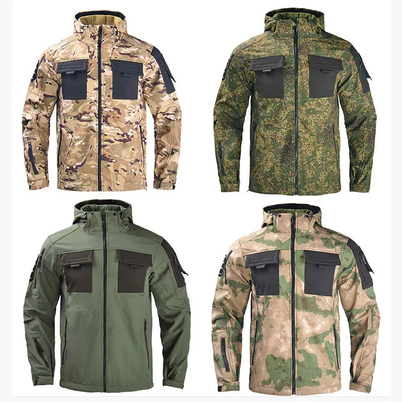 Military Hiking Windbreaker