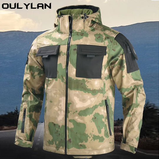 Military Hiking Windbreaker