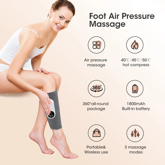 Cordless Electric Calf Muscle Massager