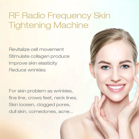 RF Radio Frequency Facial Massager