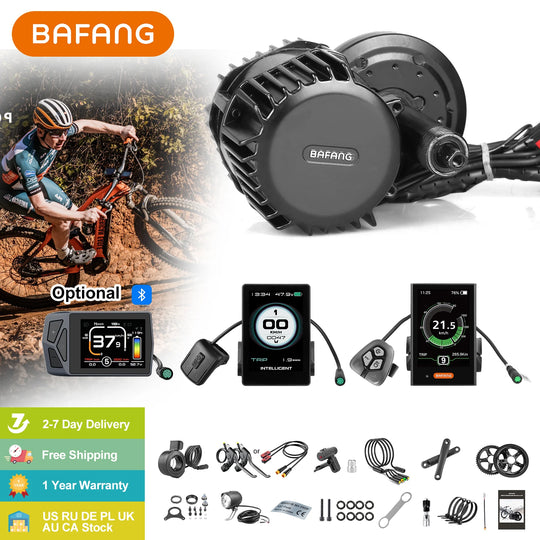 Bafang Mid Drive Motor Electric Bicycle Conversion