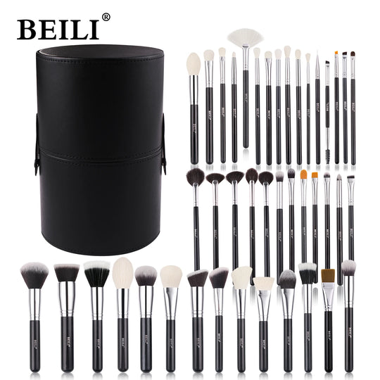 Makeup Brush Set with Holder 30-42Pcs Professional Foundation - My Store