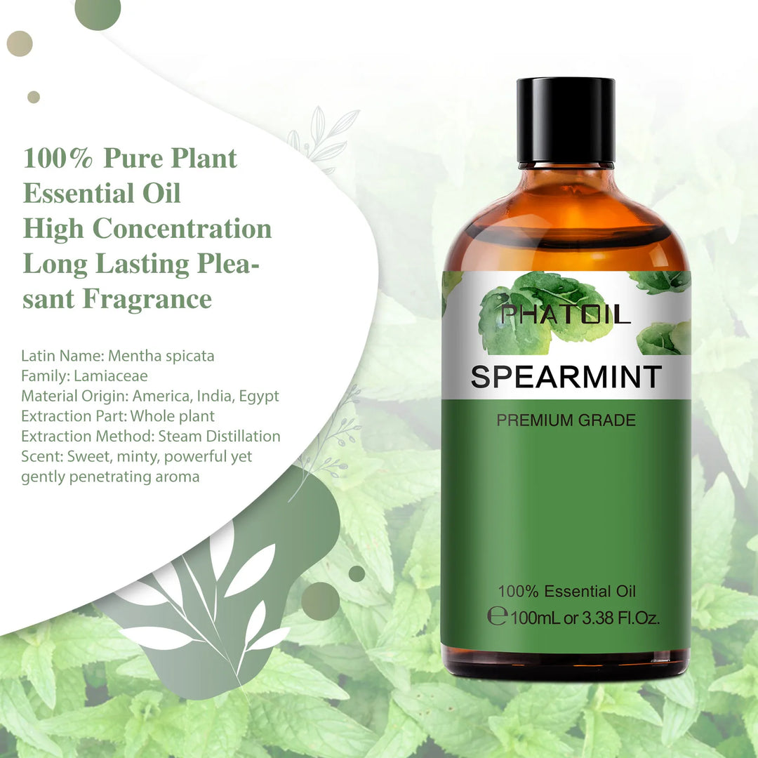 PHATOIL Spearmint Pure Essential Oil