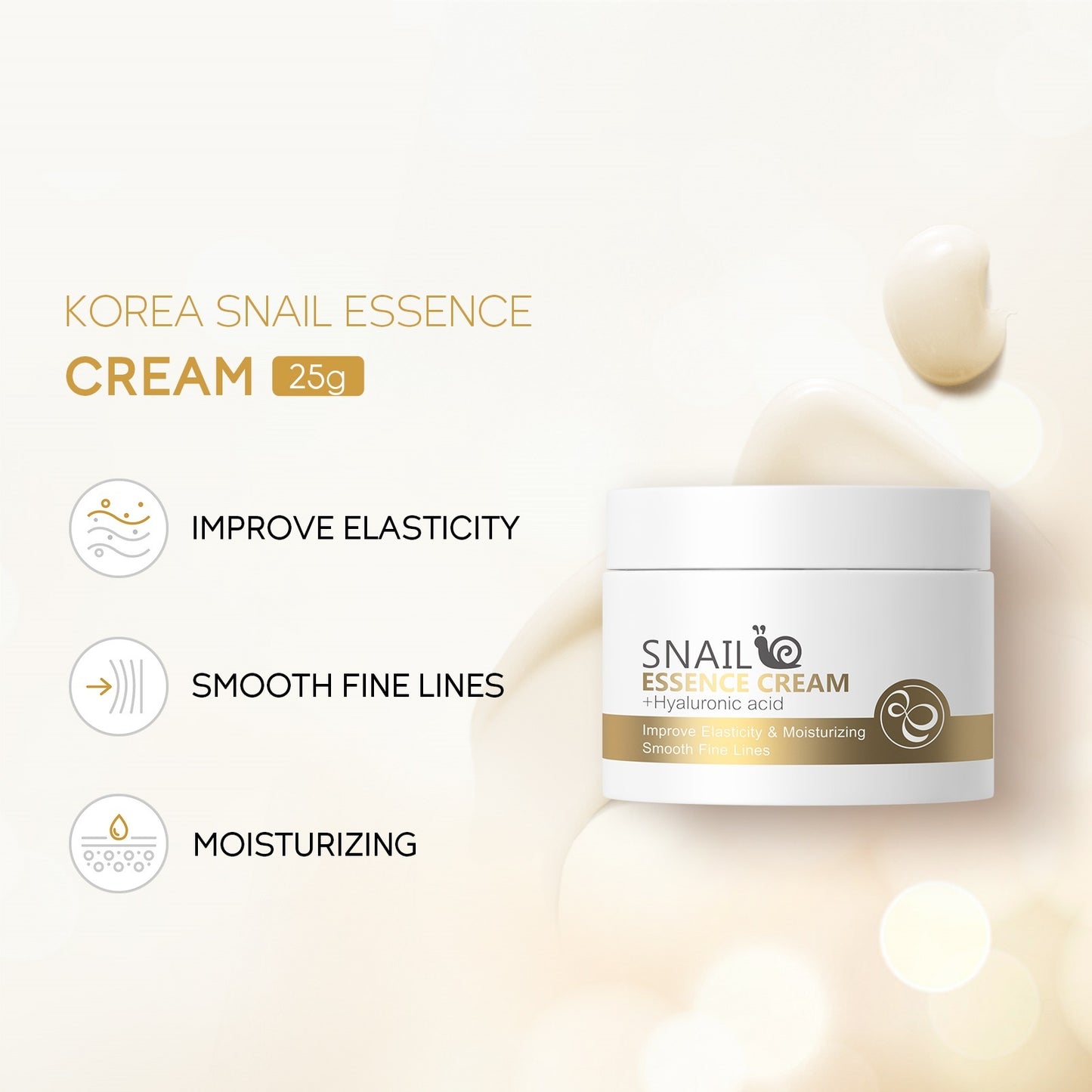 Moisturizing Skin Care Products Laikou Snail Cream